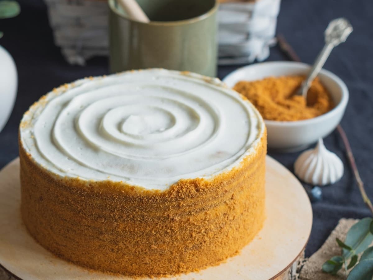 Honey & Olive Cake — Salt & Olive dish photo